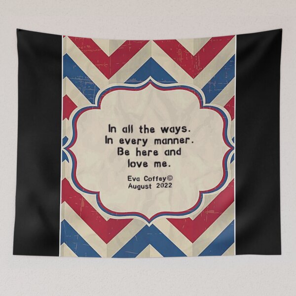 Item preview, Be Here and Love Me Poem  designed and sold by Eva  Coffey.