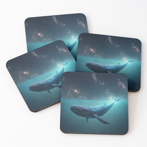 Item preview, Whale in the marine space designed and sold by zaagor.