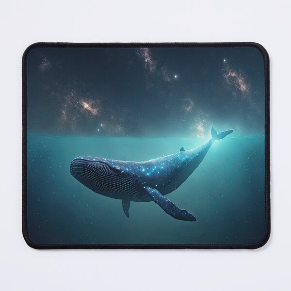 Item preview, Whale in the marine space designed and sold by zaagor.