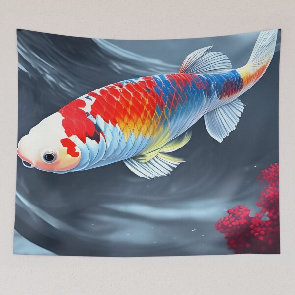 Item preview, Koi Fish at the bottom of the Pond  designed and sold by MIGSZ.