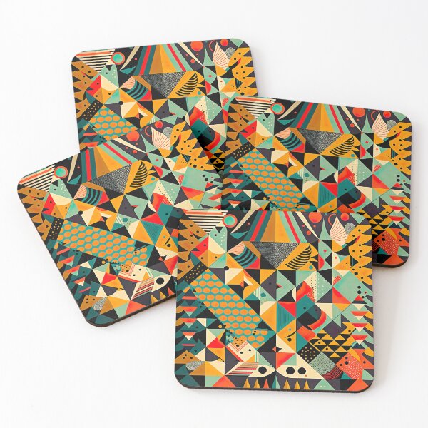 Item preview, Abstract Color Pop Explosion designed and sold by Papouilles.