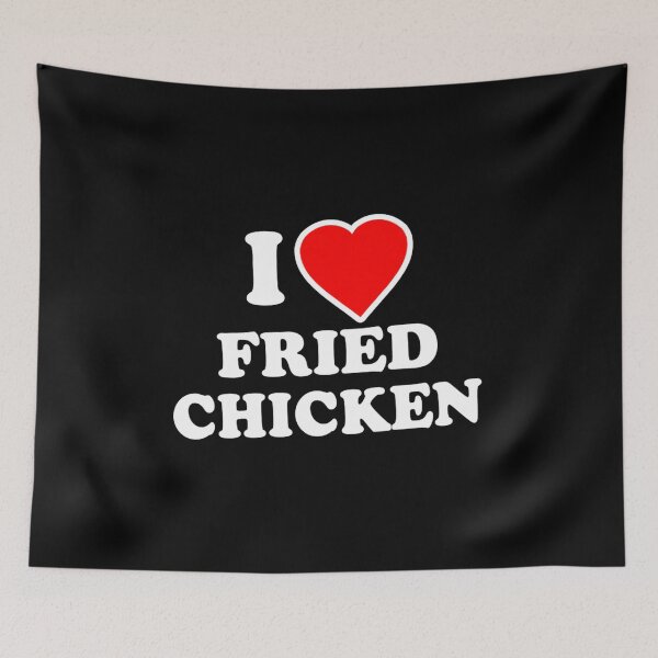 Item preview, i love fried chicken  designed and sold by Laorafera.