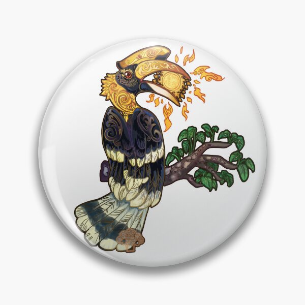 Item preview, Sun Holding Hornbill designed and sold by AnomalyBroccoli.