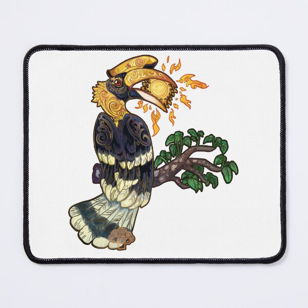 Item preview, Sun Holding Hornbill designed and sold by AnomalyBroccoli.