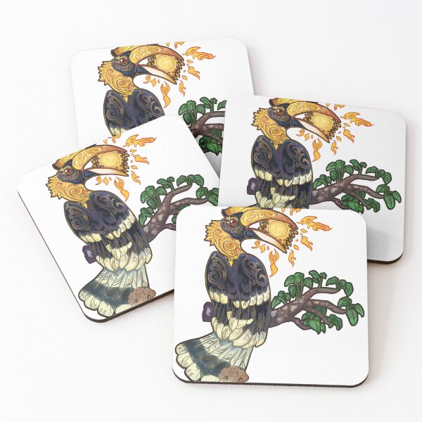Item preview, Sun Holding Hornbill designed and sold by AnomalyBroccoli.