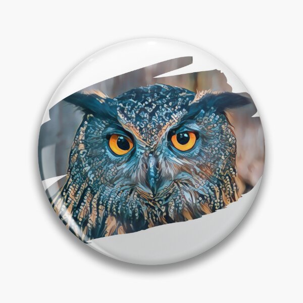 Item preview, Owl Eyes Art Print. For an owl lover, for a bird watcher, for a nature lover. designed and sold by Wentoo.