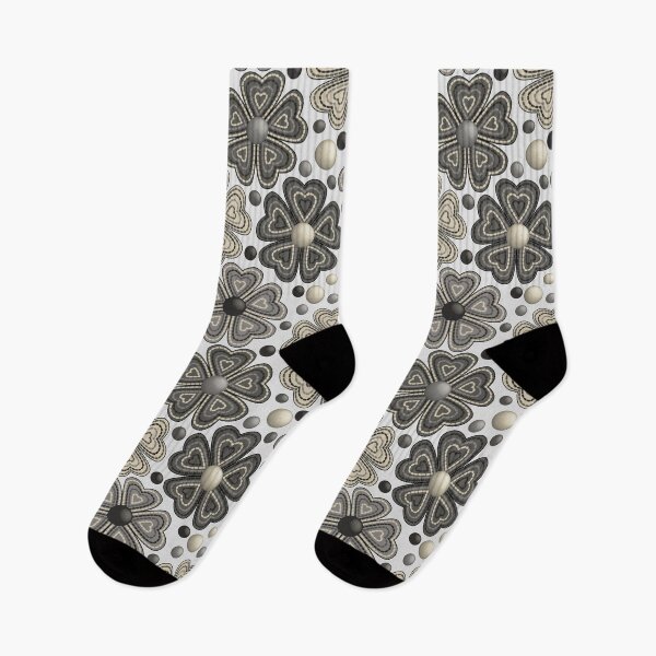 Item preview, Floral Pattern Art On White Background designed and sold by Ayesha Saleem.