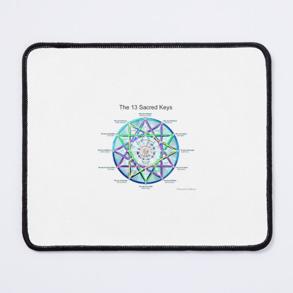 Item preview, 13 Sacred Keys w/ 4 Merkaba Triangles Emphasized  designed and sold by Lovegrows1111.
