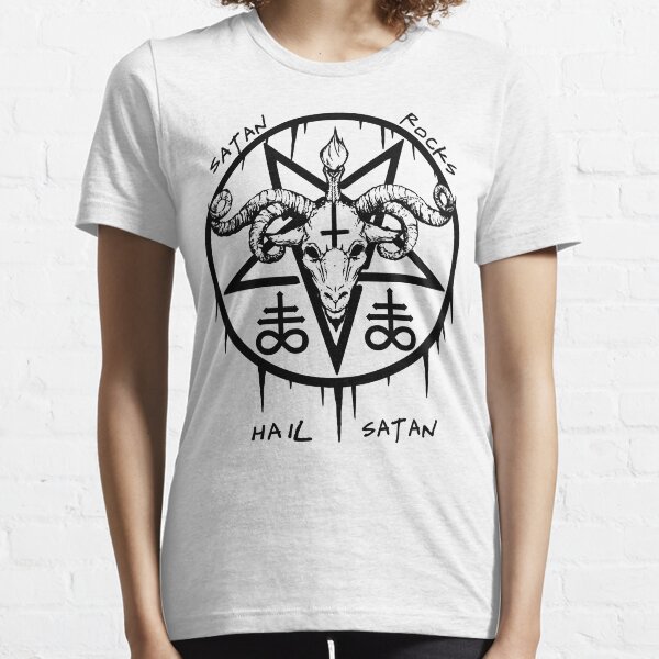 HAIL SATAN - SATAN ROCKS - BAPHOMET Essential T-Shirt