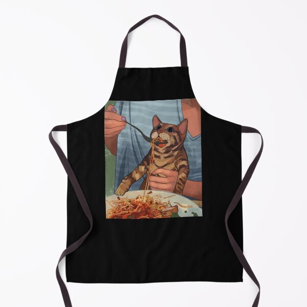 Item preview, cat eating spaghetti meme designed and sold by T FLAIRN ⭐⭐⭐⭐⭐.