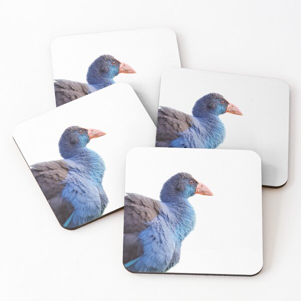 Item preview, Purple Swamphen looking into the sunset designed and sold by hendrikspix.