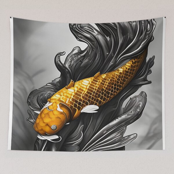 Item preview, Golden Koi Fish designed and sold by MIGSZ.