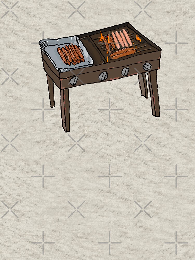 Snags on the BBQ by strayastickers