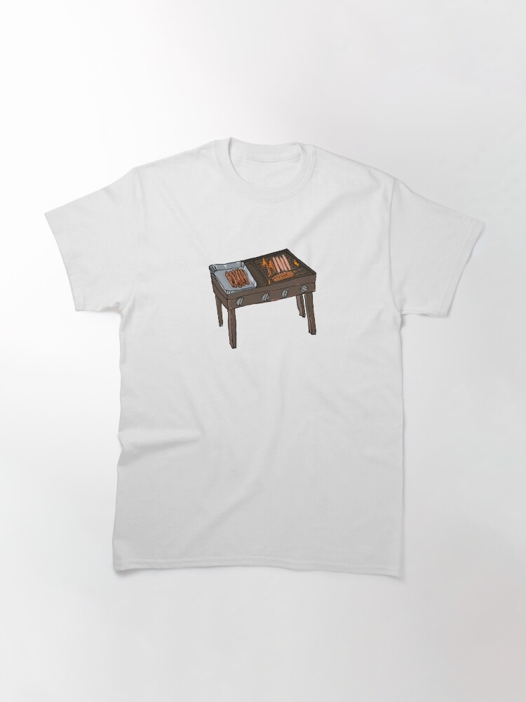 Thumbnail 3 of 7, Classic T-Shirt, Snags on the BBQ designed and sold by strayastickers.