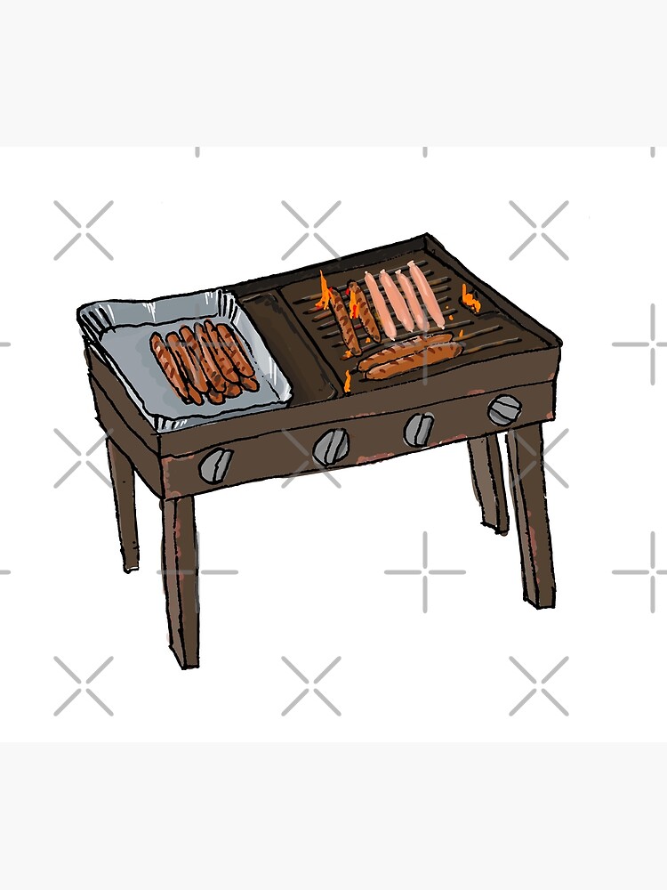 Snags on the BBQ by strayastickers