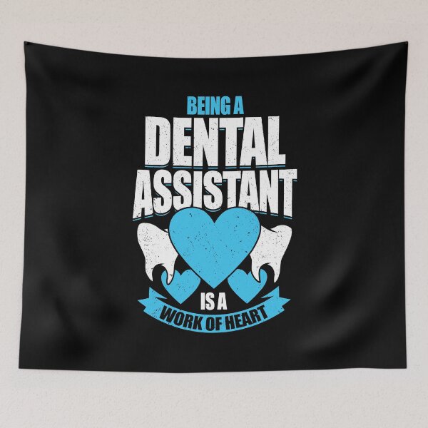 Item preview, Being A Dental Assistant Is A Work Of Heart designed and sold by Marcid95.