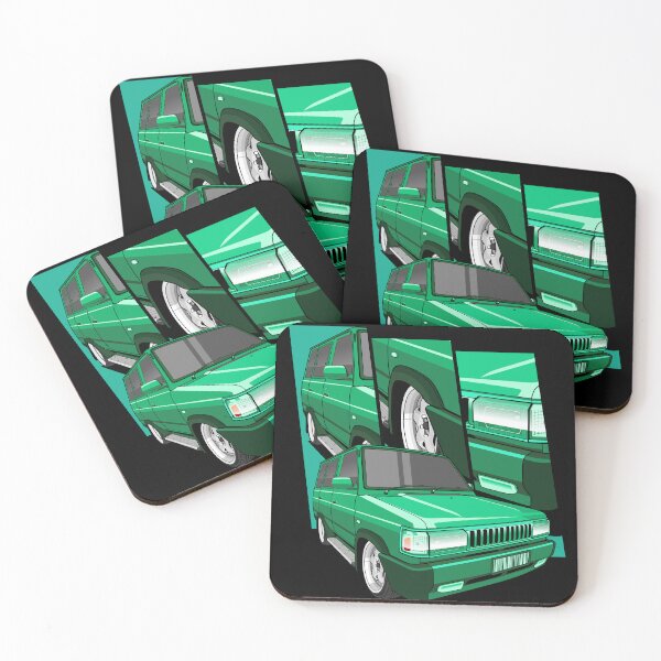 Item preview, Elegant green classic car designed and sold by zellindstudio.