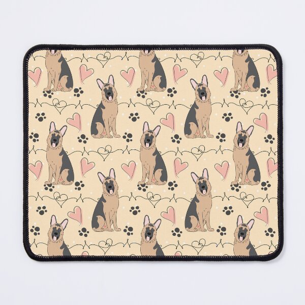 Item preview, LOVE German Shepherd - Black and Tan 2 designed and sold by Lulupainting.
