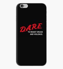 Drug Abuse Resistance Education (D.A.R.E.) to resist Drugs and Violence iPhone Case