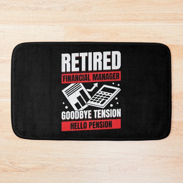 Item preview, Retired Financial Manager Retirement Gift designed and sold by Marcid95.