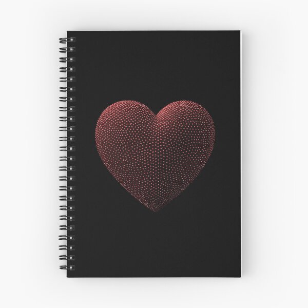 Item preview, Red particle heart designed and sold by Christolamber.