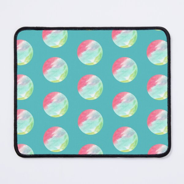 Item preview, Abstract watercolor circle | teal color watercolor creative circle pattern designed and sold by lausn.