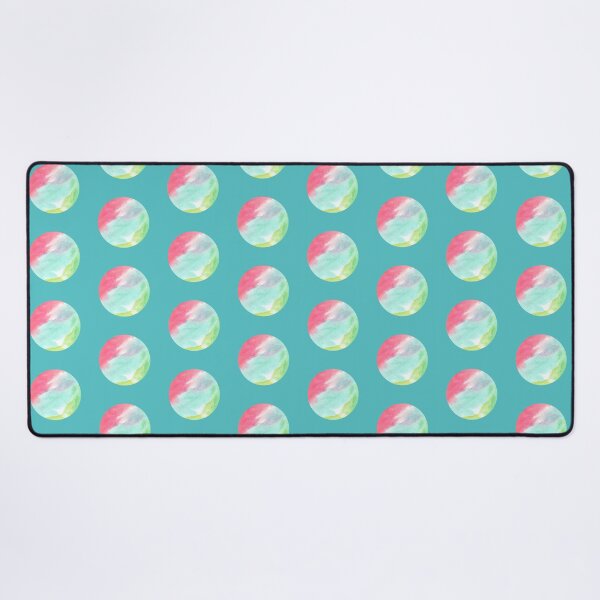 Item preview, Abstract watercolor circle | teal color watercolor creative circle pattern designed and sold by lausn.