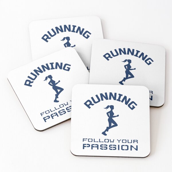 Item preview, Running Follow Your Passion designed and sold by crazydotdesigns.
