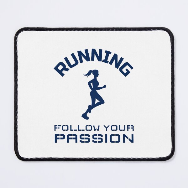 Item preview, Running Follow Your Passion designed and sold by crazydotdesigns.