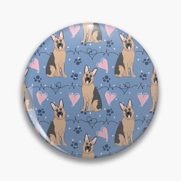 Item preview, LOVE German Shepherd - Black and Tan 3 designed and sold by Lulupainting.