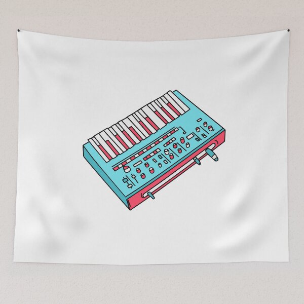 Item preview, Pink midi keyboard  designed and sold by theeighth.