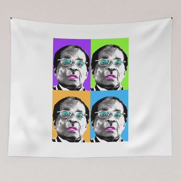 Item preview, Marilyn Mugabe x 4 designed and sold by Gary Hogben.