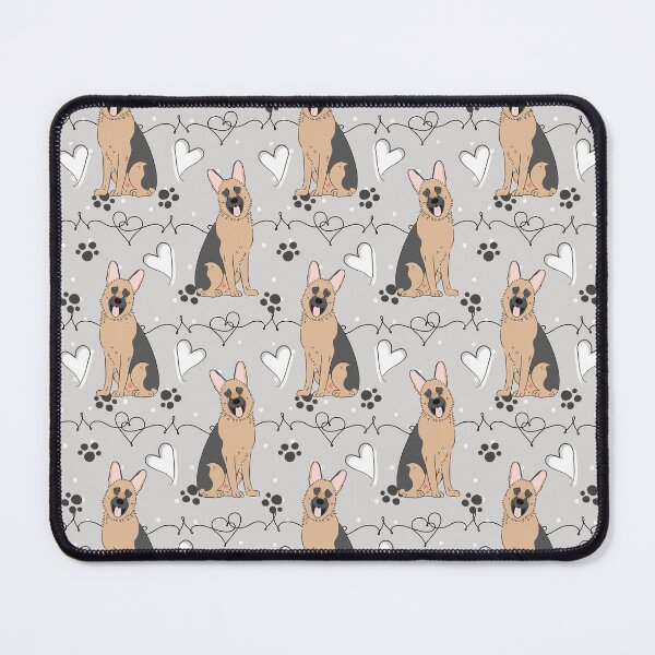 Item preview, LOVE German Shepherd - Black and Tan 4 designed and sold by Lulupainting.