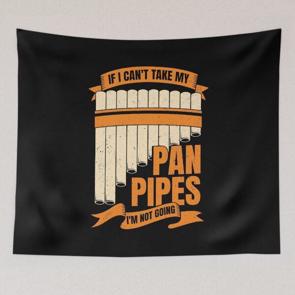 Item preview, Funny Pane Pipes Flute Player Gift designed and sold by Marcid95.