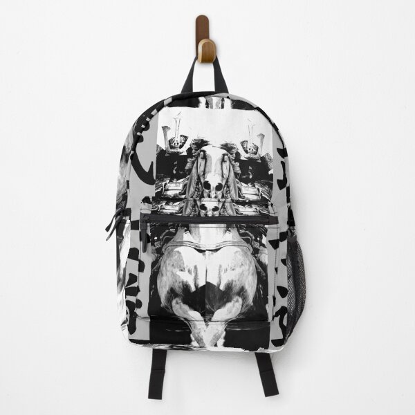 Item preview, BUSHIDO CODE SAMURAI WARRIOR ON HORSEBACK SHIRT GREY, BLACK, AND WHITE designed and sold by builditdefendit.