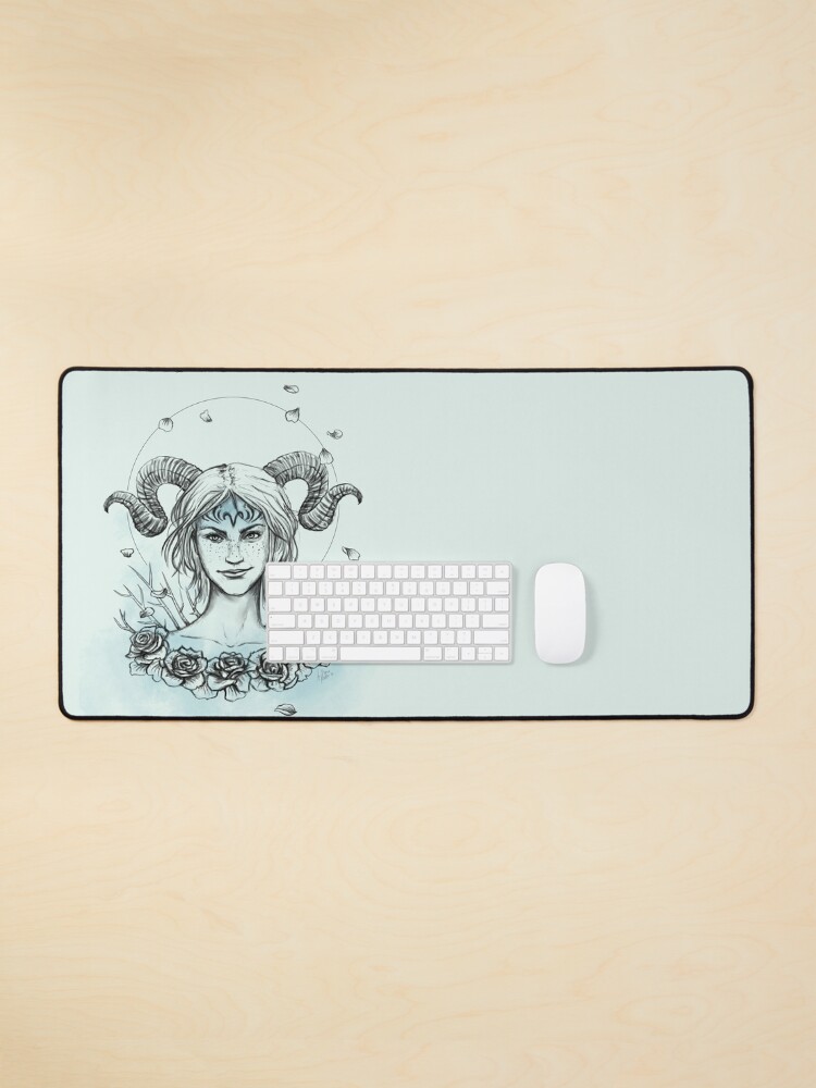 Thumbnail 1 von 5, Mauspad, Aries/ Widder designt und verkauft von Illumarie.