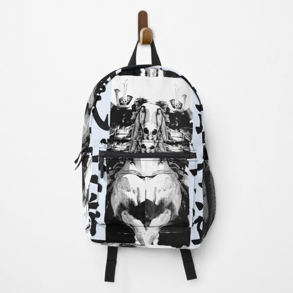Item preview, BUSHIDO CODE SAMURAI WARRIOR ON HORSEBACK SHIRT LIGHT GRAY designed and sold by builditdefendit.
