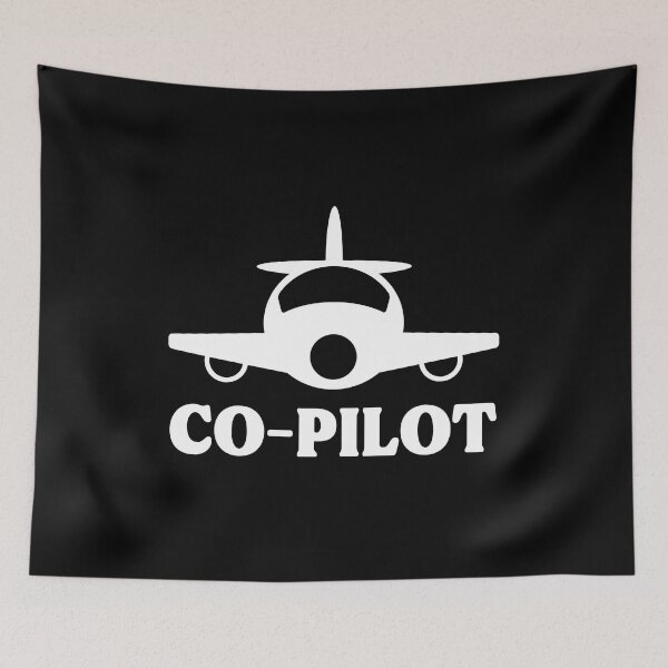 Item preview, Matching Pilot and Co-Pilot for your love ones - Co-Pilot White designed and sold by SpicyAviator.