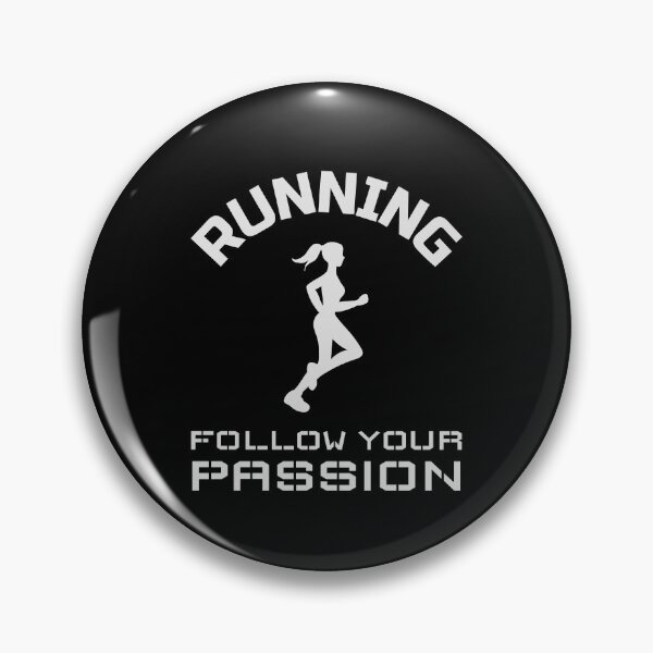 Item preview, Running Follow Your Passion designed and sold by crazydotdesigns.
