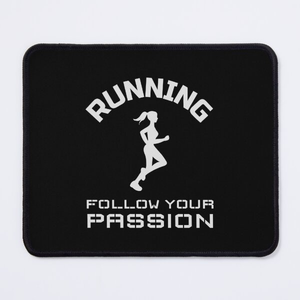 Item preview, Running Follow Your Passion designed and sold by crazydotdesigns.