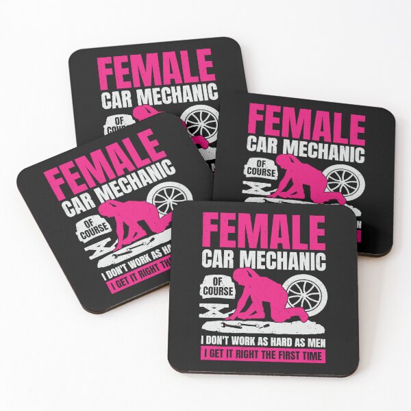 Item preview, Female Automotive Car Mechanic Girl Gift designed and sold by Marcid95.