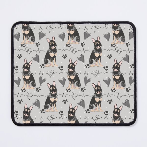 Item preview, LOVE Sable Black German Shepherd designed and sold by Lulupainting.