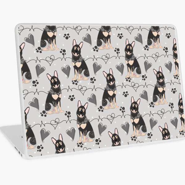 Item preview, LOVE Sable Black German Shepherd  designed and sold by Lulupainting.