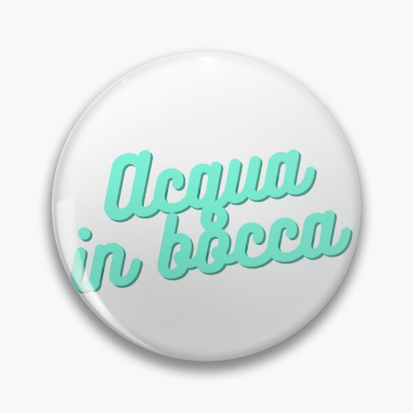 Item preview, Acqua in bocca, famous corsican quote designed and sold by JAG2B.