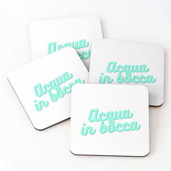 Item preview, Acqua in bocca, famous corsican quote designed and sold by JAG2B.