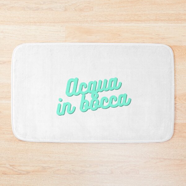 Item preview, Acqua in bocca, famous corsican quote designed and sold by JAG2B.