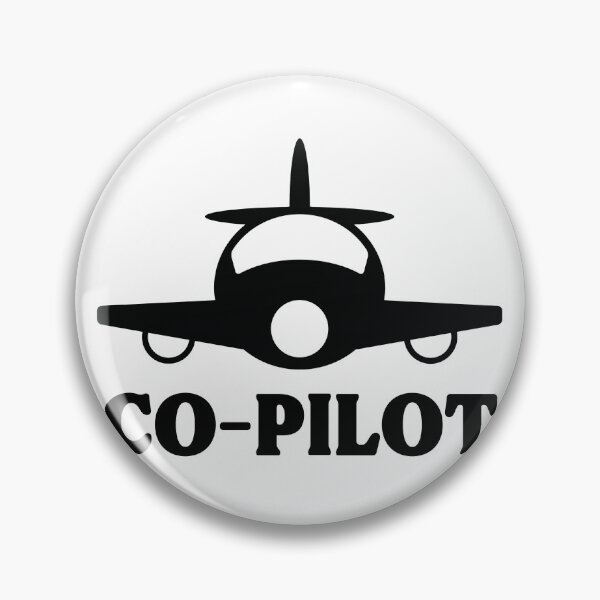 Item preview, Matching Pilot and Co-Pilot for your love ones - Co-Pilot Black designed and sold by SpicyAviator.