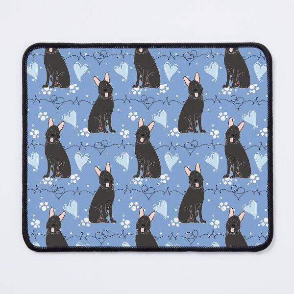 Item preview, LOVE Black German Shepherd designed and sold by Lulupainting.