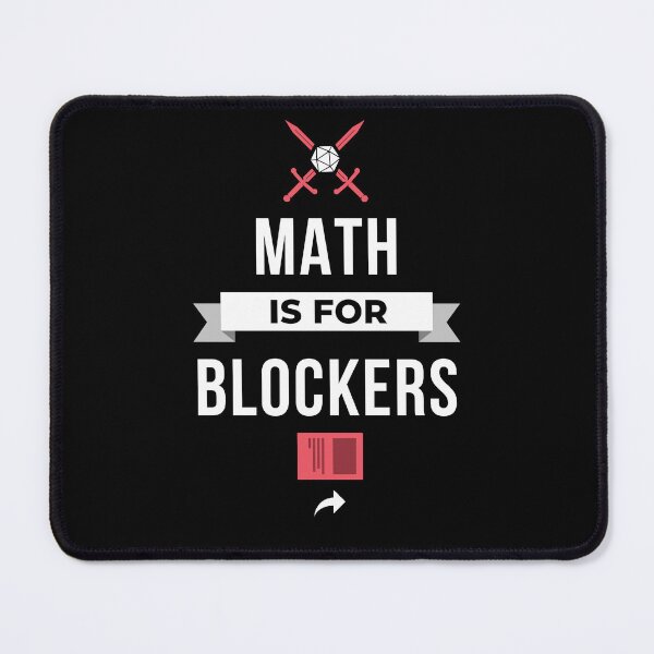 Item preview, Math is for Blockers designed and sold by Epic Upgrades.