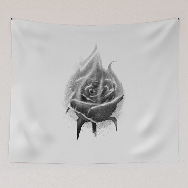 Item preview, Burning Black Rose designed and sold by DerSenat.